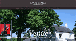 Desktop Screenshot of foxandbarrel.co.uk